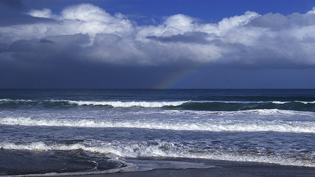 Great Ocean Road and Antarctic ocean in Australian Victoria state