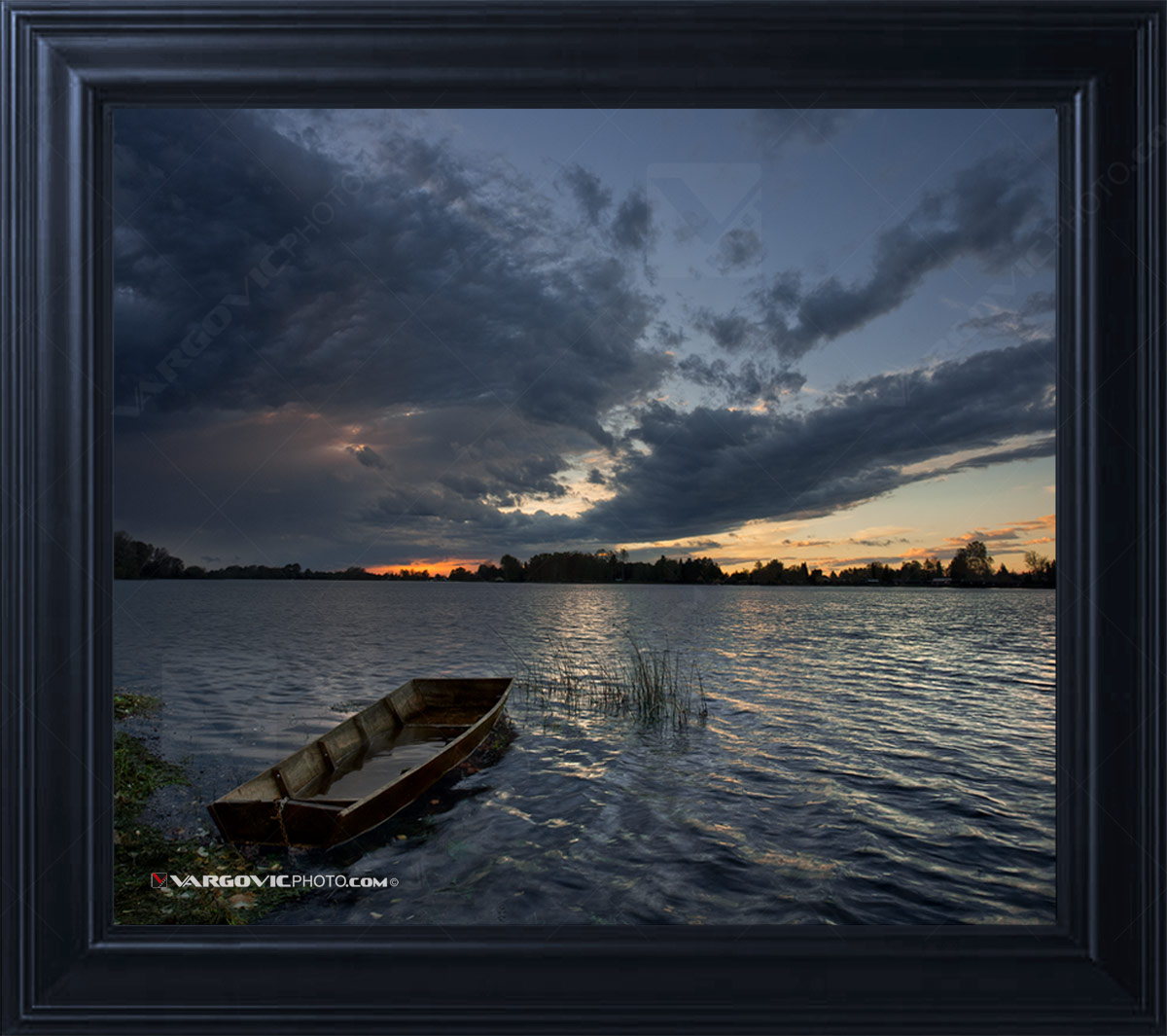 Let's try to play sun catching game on Croatian lake Soderica in the middle od Podravina district by Boris Vargovic