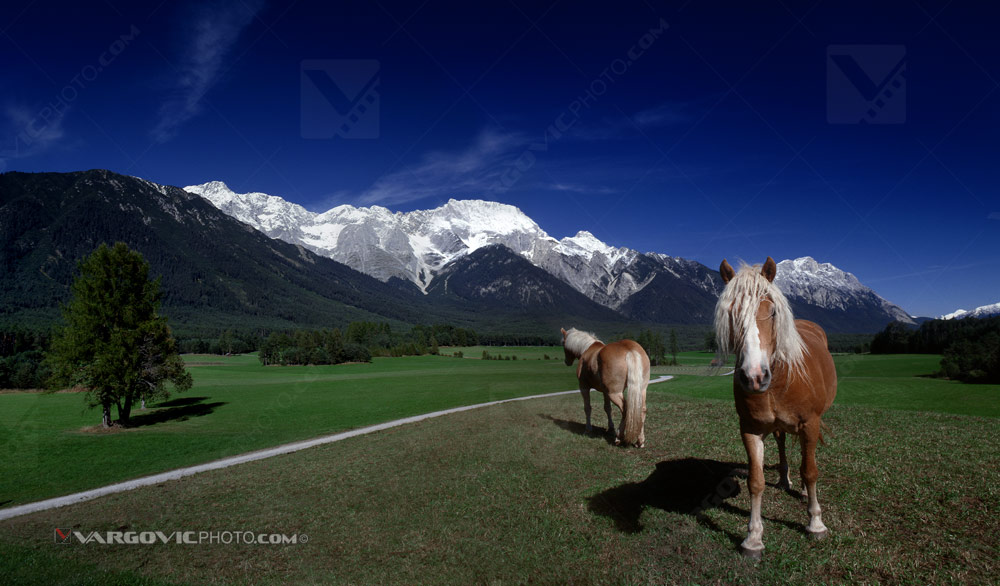 Amazing alpine scennery near to Austrian city Insbruck by fine art photographer Boris Vargovic