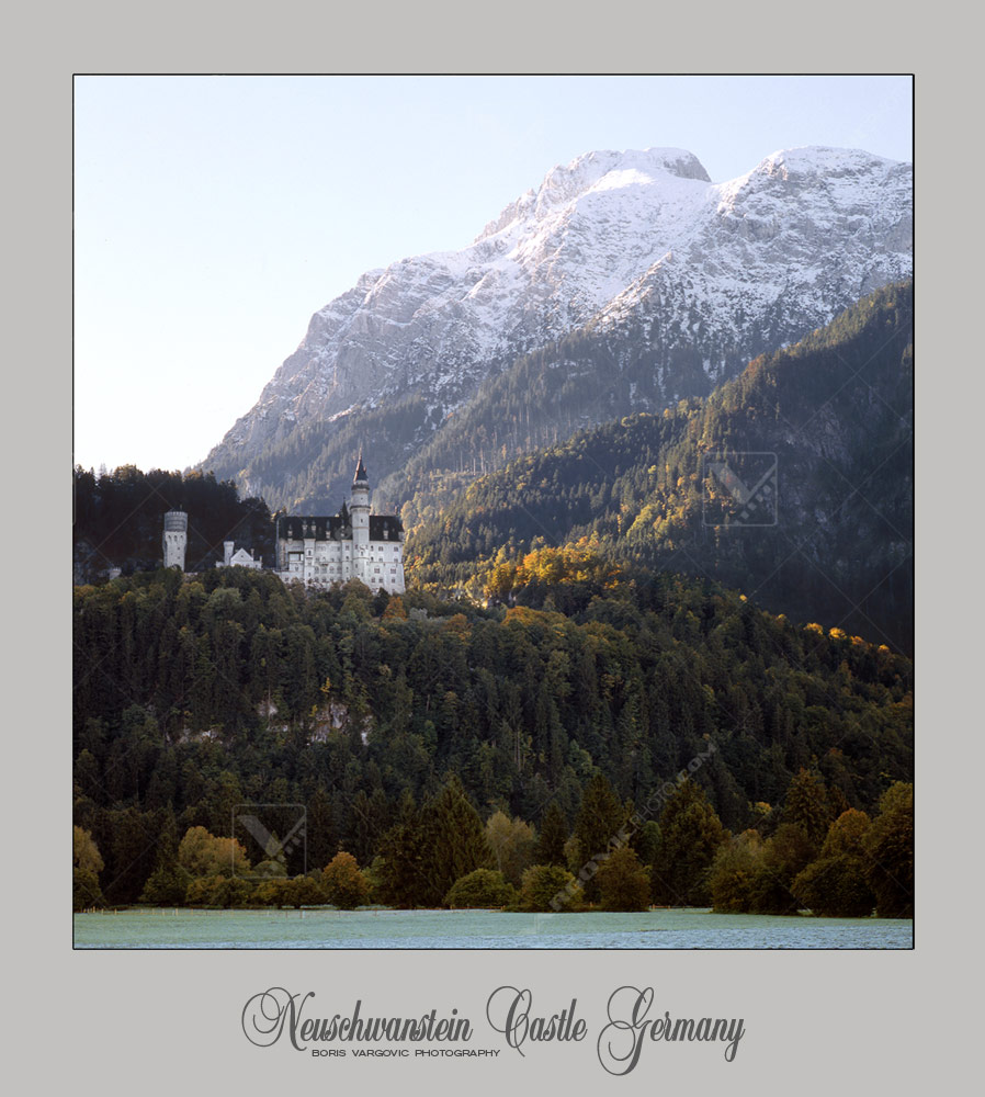 Neuschwanstein castle near to German city Füssen by Vargovic photo